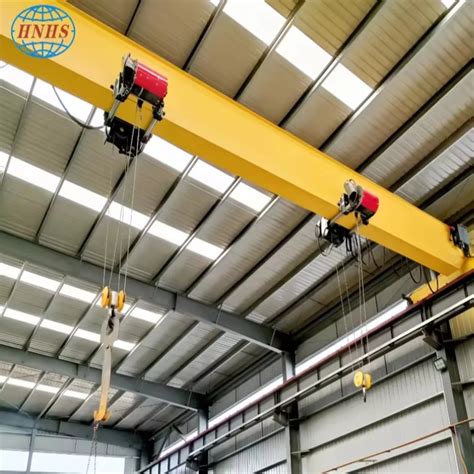 European Type Electric Single Girder Beam Overhead Bridge Eot Crane