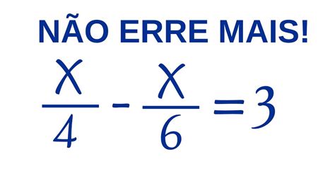 Equação Do Primeiro Grau Fração Exercicios FDPLEARN