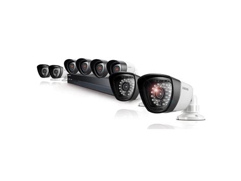 SDH-P5081 8 Camera, 16 Channel 1080p Hybrid DVR Security System ...