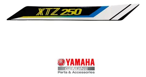 Gr Fico Adesivo Da Tampa Lateral Xtz Yamaha Original Mercadolivre