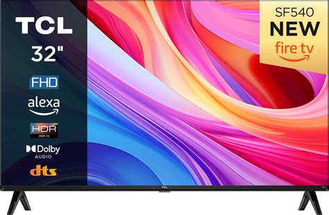 TCL 32SF540K 32-inch FHD Smart Television - HDR & HLG-Dolby Audio-DTS ...