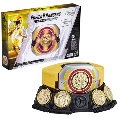 Power Rangers Lightning Collection Mighty Morphin Yellow Ranger Power Hasbro Pulse Eu