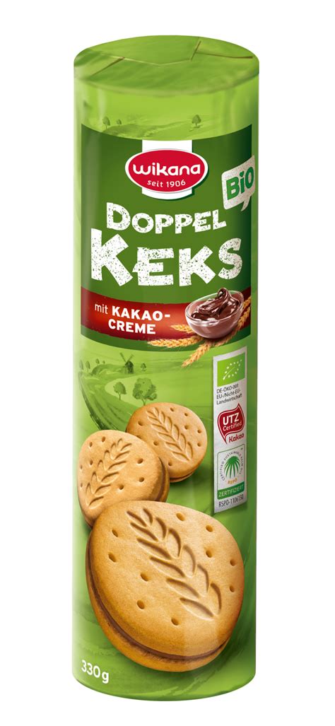 Bio Doppelkeks Mit Kakaocreme Wikana