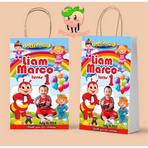 Jollitown Jollibee Lootbags Wpicture Shopee Philippines