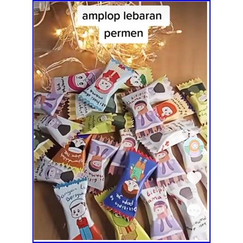 Jual Produsen Amplop Lebaran Termurah Di Bentuk Permen Amplop