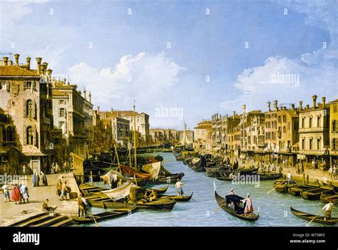 Canaletto venice grand canal hi-res stock photography and images - Alamy