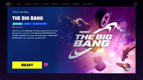 Everything You Need To Do Before Attending The Big Bang Event Tomorrow In Fortnite Youtube