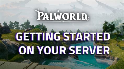 How To Get Started On Your New Palworld Server NITRADO