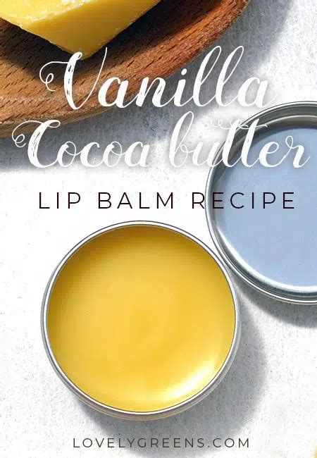 Vanilla Lip Balm Artofit