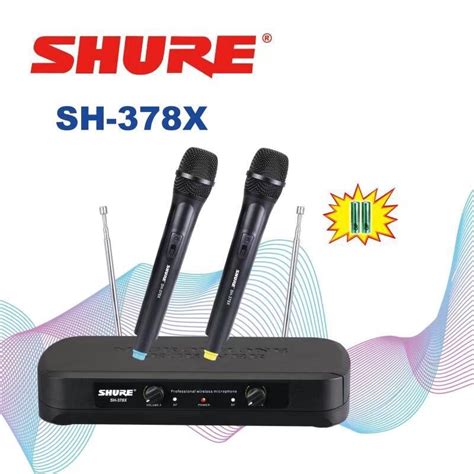 Shure Sh 378 X Microphone Wireless Lazada Ph