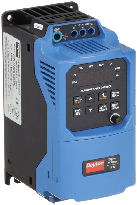 Dayton V Ac Hp Max Output Power Variable Frequency Drive