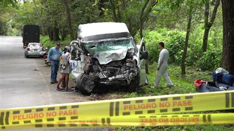 Mueren Nueve Personas En Accidente De Tr Nsito En Colombia Afp Youtube