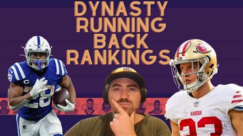 Dynasty Running Back Rankings Youtube