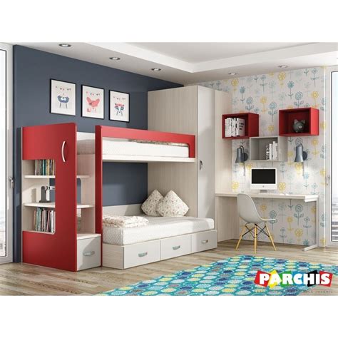 Muebles Juveniles Literas Con Camas De 135x190