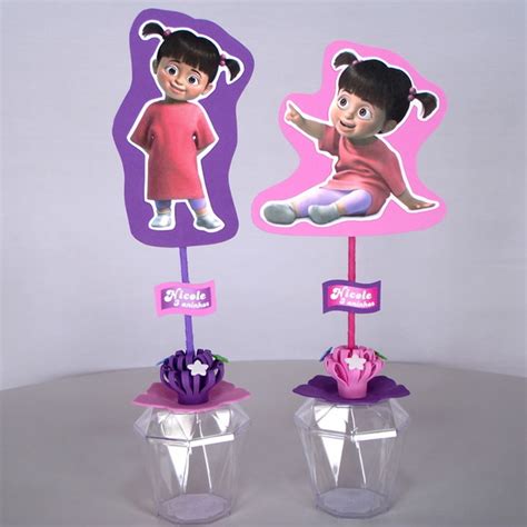 Centros De Mesa Boo Monstros Sa Produtos Personalizados No Elo7