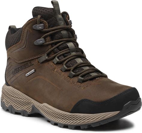 Buty Trekkingowe Merrell Forestbound Mid Wp J16497 Cloudy Brązowy