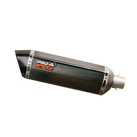 Promo Knalpot Racing Prospeed Exhaust Yamaha Er Versys Black Crome