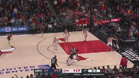 24-Second Shot Clock Reset: Knicks @ Bulls | NBA Official