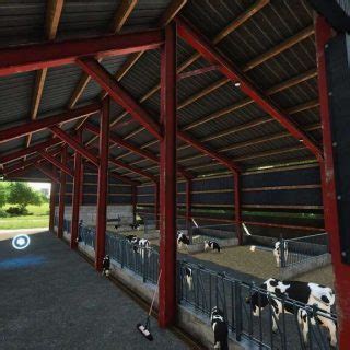 Enclosed Cow Husbandry Pack V Fs Mod Farming Simulator Mod