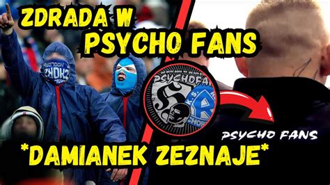 Kolejny Pseudokibic Z Psycho Fans Idzie Na Wsp Prac Damianek