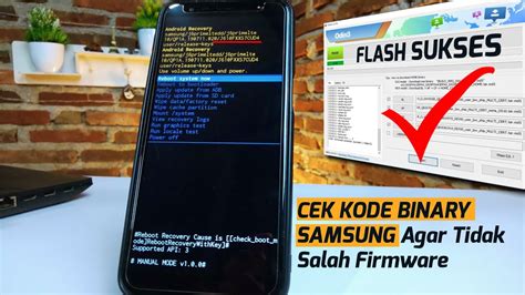 Cara Cek Binary Hp Samsung Agar Tidak Salah Firmware Youtube