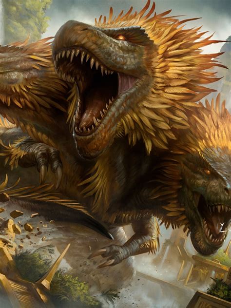 Mtgnexus Zacama Primal Calamity Art By Yigit Koroglu