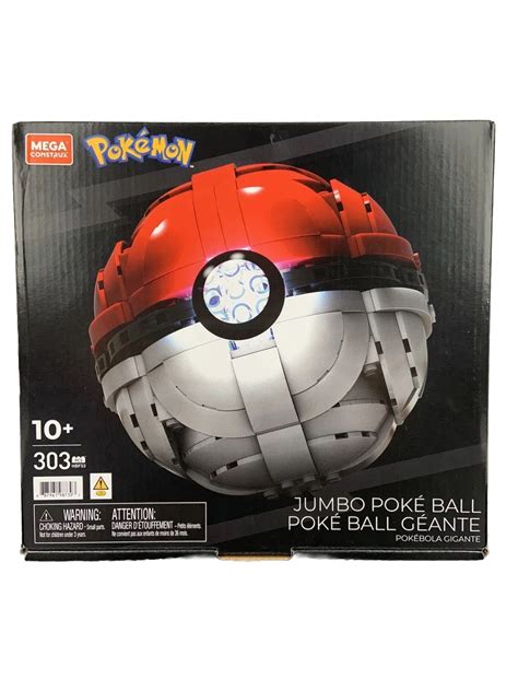 Mavin Complete Pokemon Mega Construx Jumbo Poke Ball Construction