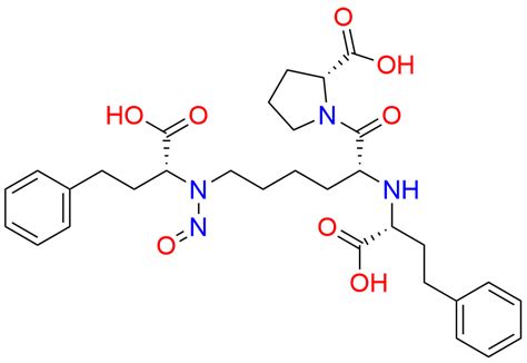 N Nitroso Lisinopril EP Impurity I CAS No NA N Nitroso N Alkyl