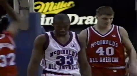 【kobe Bryant In 1996 Mcdonalds All Americans 】highlights Scored 13