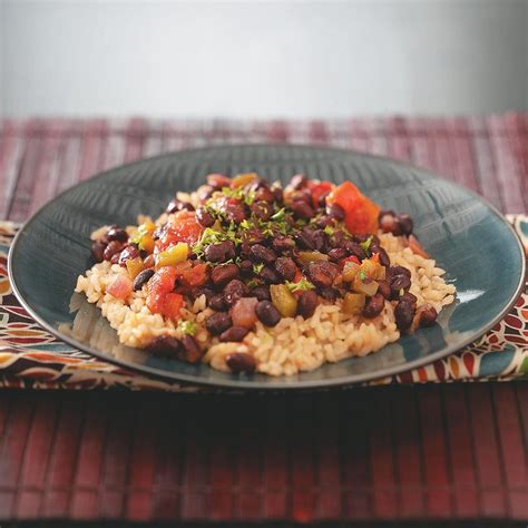 Black Beans with Brown Rice Recipe: How to Make It