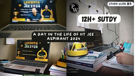 Day In A Life Of Jee Aspirant Class Th Jee Study Vlog Iit Jee