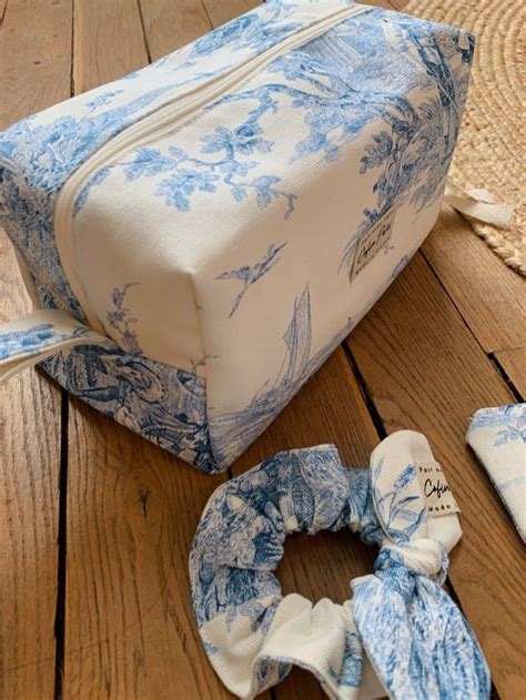 Jouy Cofin Paris Sewing Bag Sewing Room Bathroom Bag Sac Diy Diy