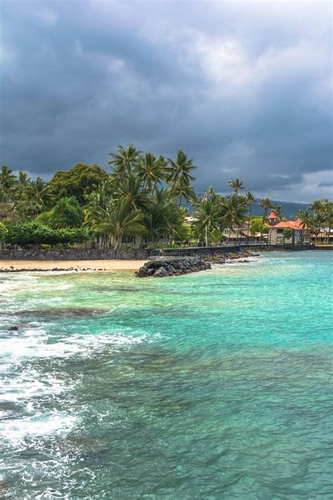 The Beach Of Kailua, Kona, Hawaii Stock Photo - Image: 49751375