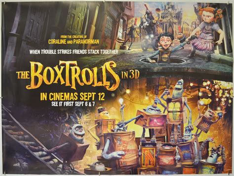 The Boxtrolls Movie Poster