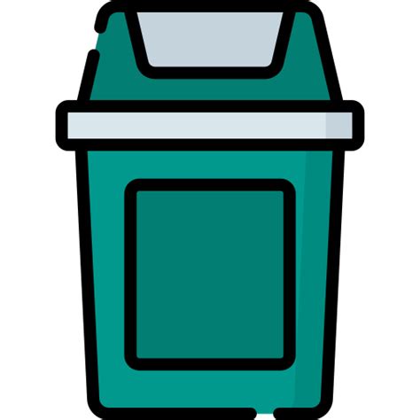 Trash Can Special Lineal Color Icon