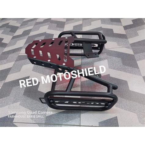 CB150x Redmotoshield Crashguard Topbox Bracket And Side Bracket