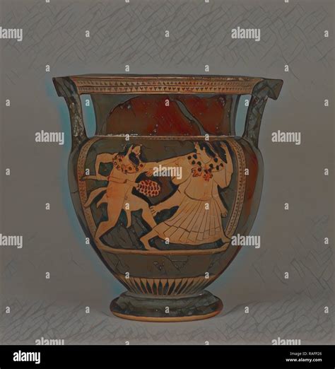 Attic Red Figure Column Krater Tyszkiewicz Painter Athens Greece