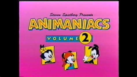 Animaniacs Intro Italian Vhs Volume 2 Youtube