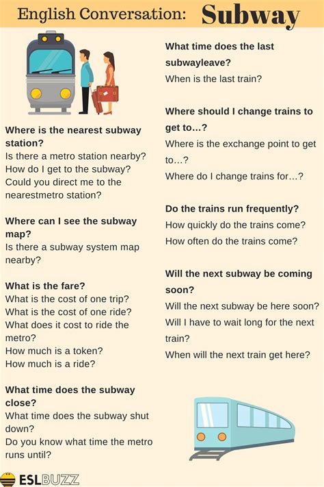 Easy Conversations For Esl Students Transportation Esl Buzz