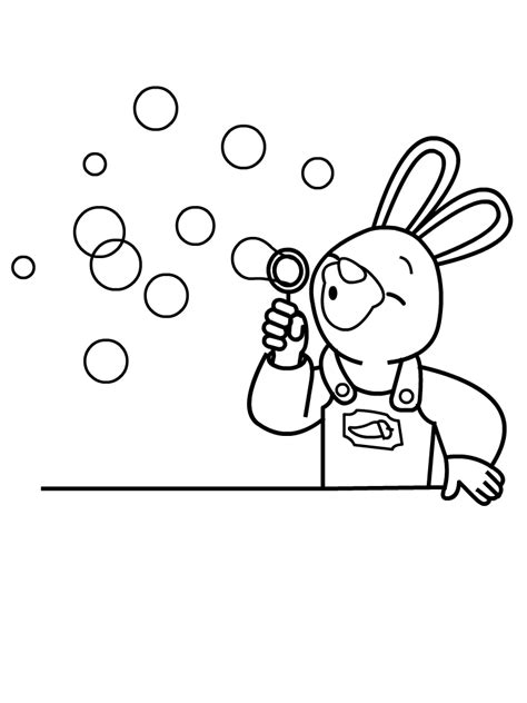 Baby First Harry The Bunny Coloring Pages Sketch Coloring Page