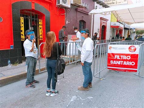 Salud Activa Filtros Sanitarios En El Centro De Tuxtla Para Mitigar