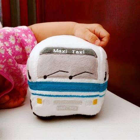 Maxi Taxi Plush Toy Caribbean Baby