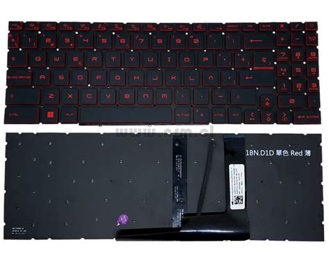 Teclado Espa Ol Negro Msi Gl Gl Gf Gf Otros Retroiluminado