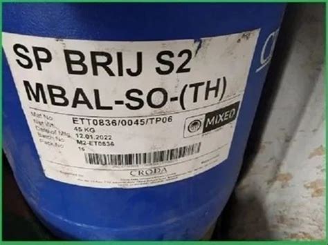 Brij S2 At Rs 557 Kg Alcohol Ethoxylates In New Delhi ID 26900313488