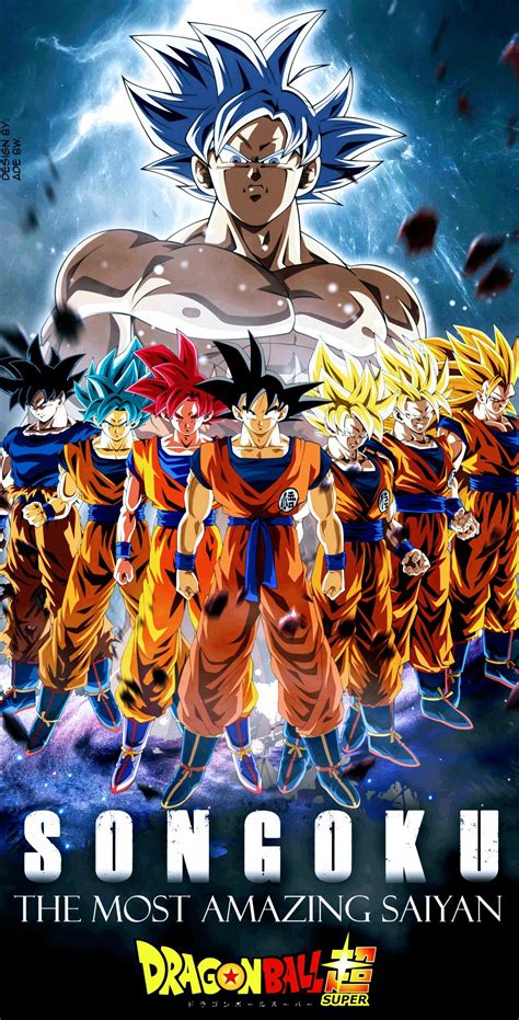 Goku All Super Saiyan Forms Wallpaper