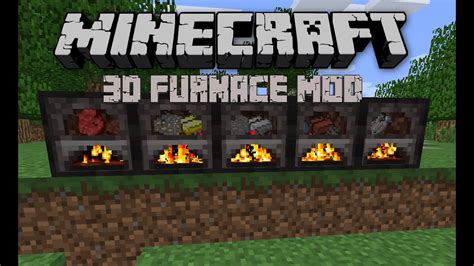 3d Furnace Mod 1710 Minecraft Modvorstellung Youtube