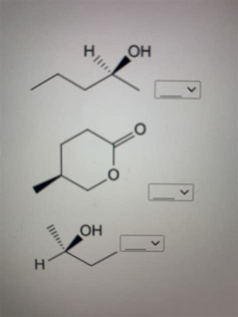 Solved Identify The Absolute Configuration Of The Chirality Chegg