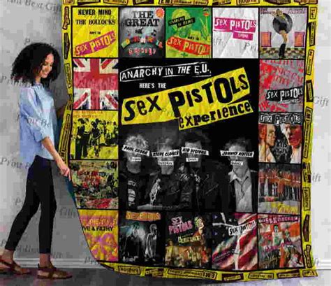 Sex Pistols Cover Poster Quilt Blanket