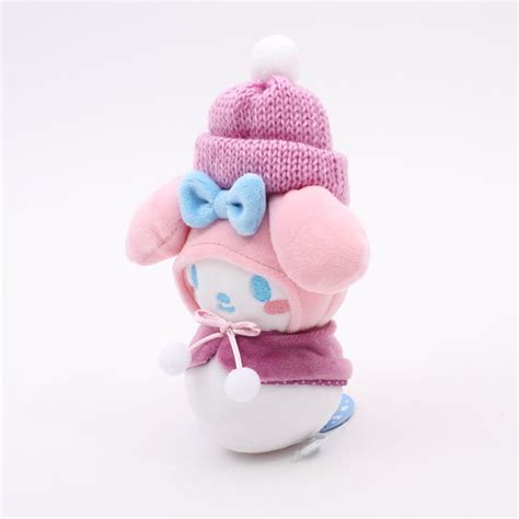 Sanrio Snowman Plush My Melody Japanese Snacks And Manga Goodies