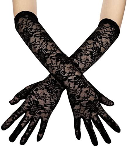 Best Long Black Lace Gloves For A Glamorous Night Out